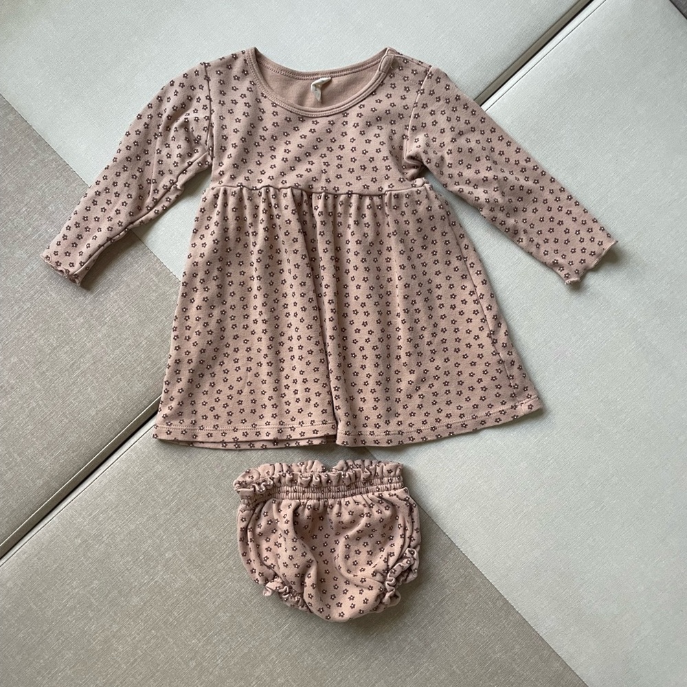 Qincy Mae Long Sleeve Baby Dress 12-18 months